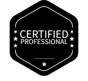 certified professional badge