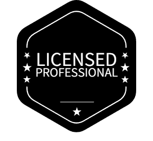 licensed professional badge